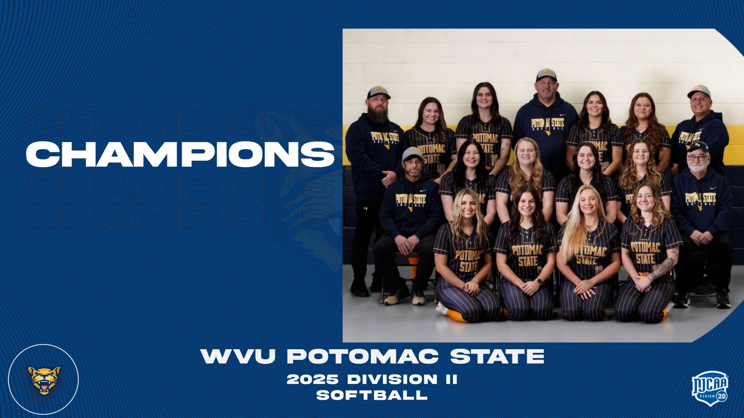 WVU Potomac State Claims Division II Softball Titles
